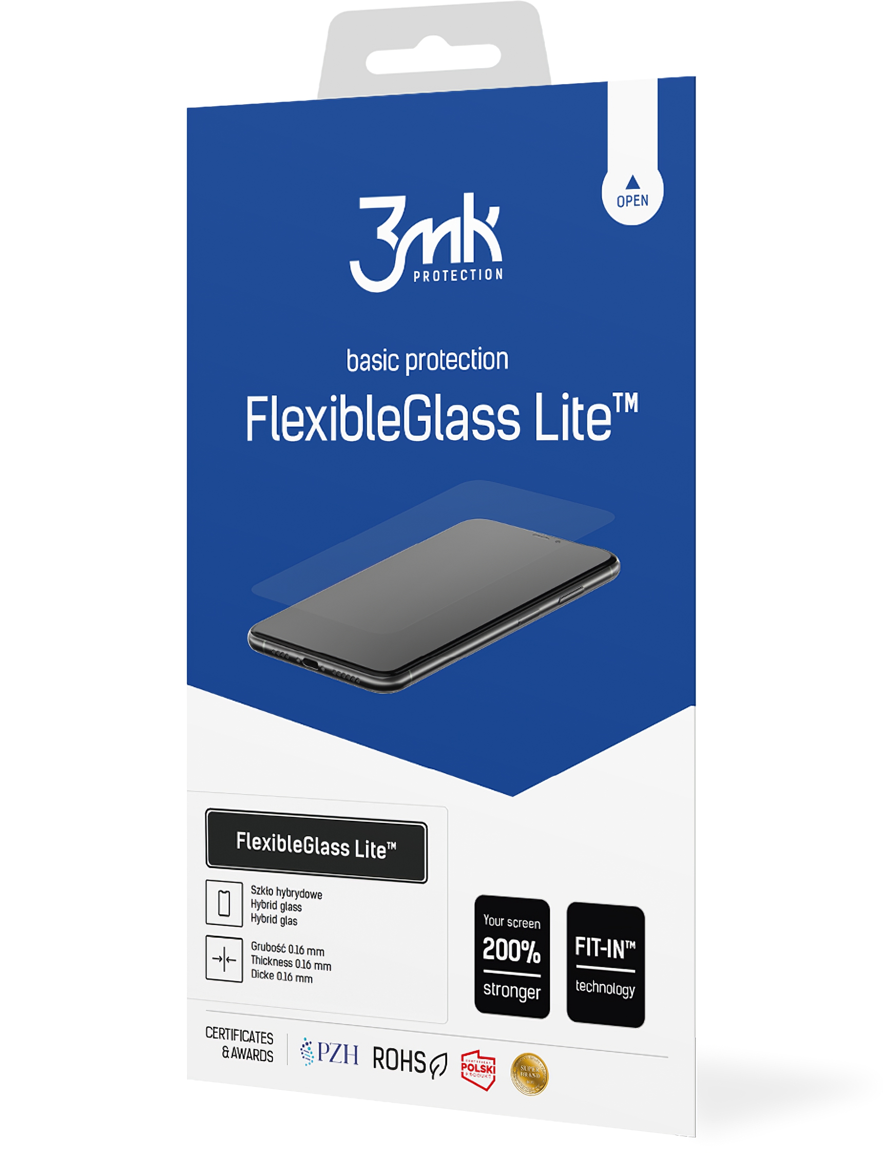 folie-protectie-ecran-3mk-flexibleglass-lite-pentru-apple-iphone-13---apple-iphone-13-pro-2C-sticla-flexibila-2C-full-glue-2C-lite-2C-0.16mm-