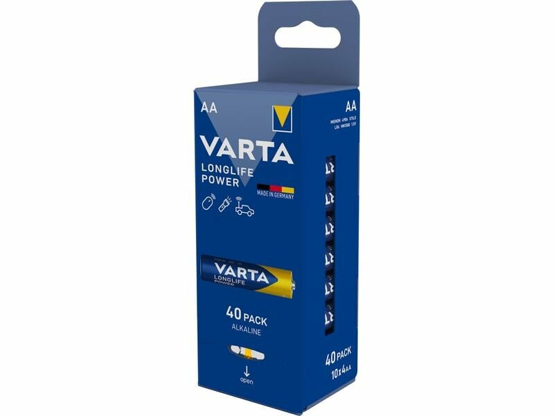 Baterie Varta Industrial PRO 4006, AA / LR6 / 1.5V, Set 40 bucati 
