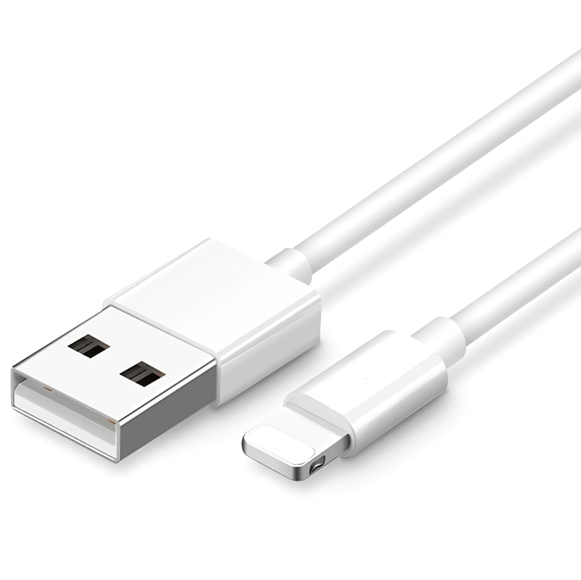 Cablu Date si Incarcare USB la Lightning SiGN, 2 m, 2.1A, Alb M1999 