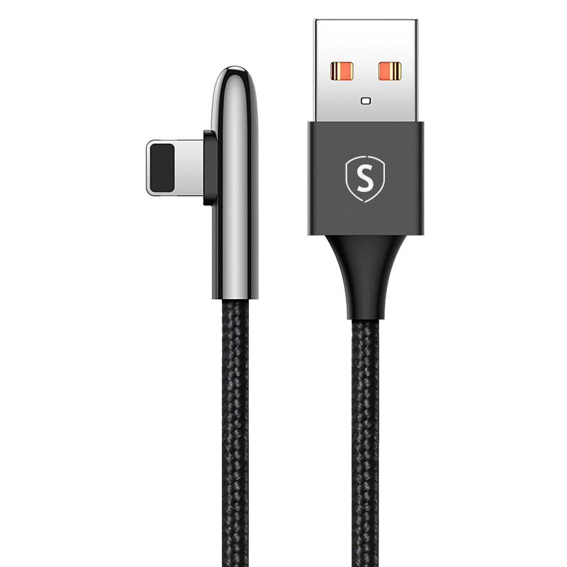 Cablu Date si Incarcare USB la Lightning SiGN Gaming, 1.2 m, 3A, Negru SN-M91K 