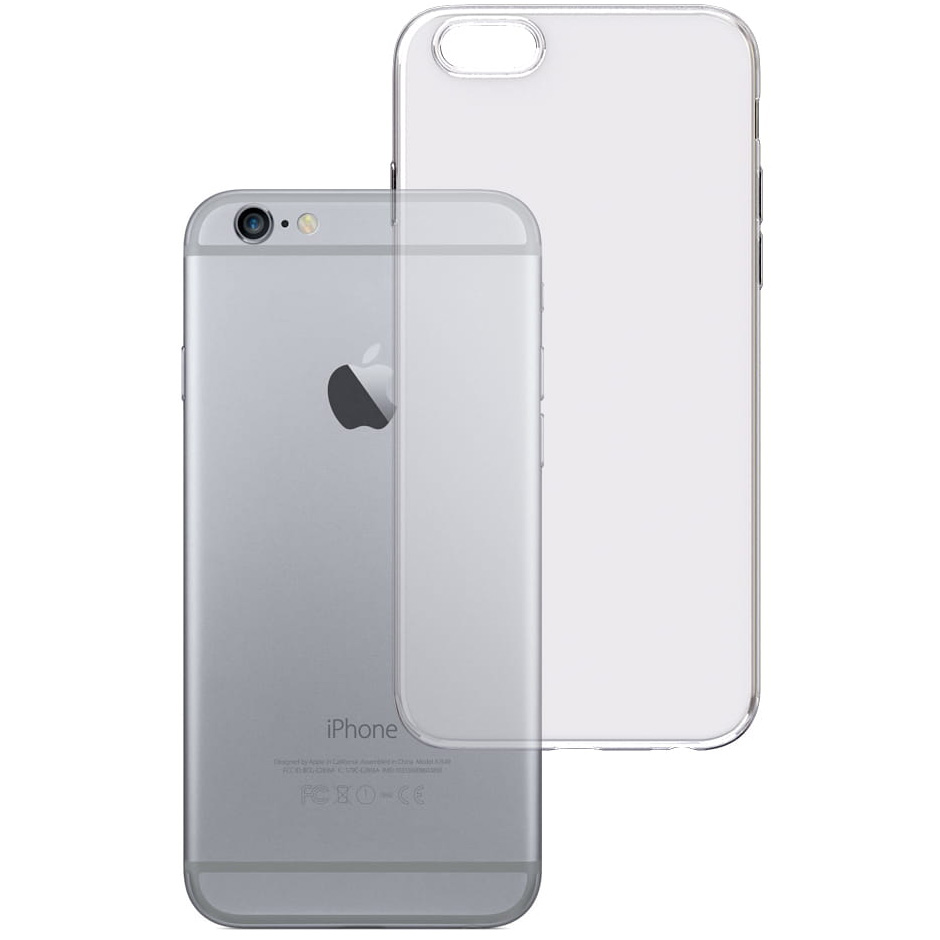 Husa TPU 3MK Clear pentru Apple iPhone 6 / Apple iPhone 6s, Transparenta 