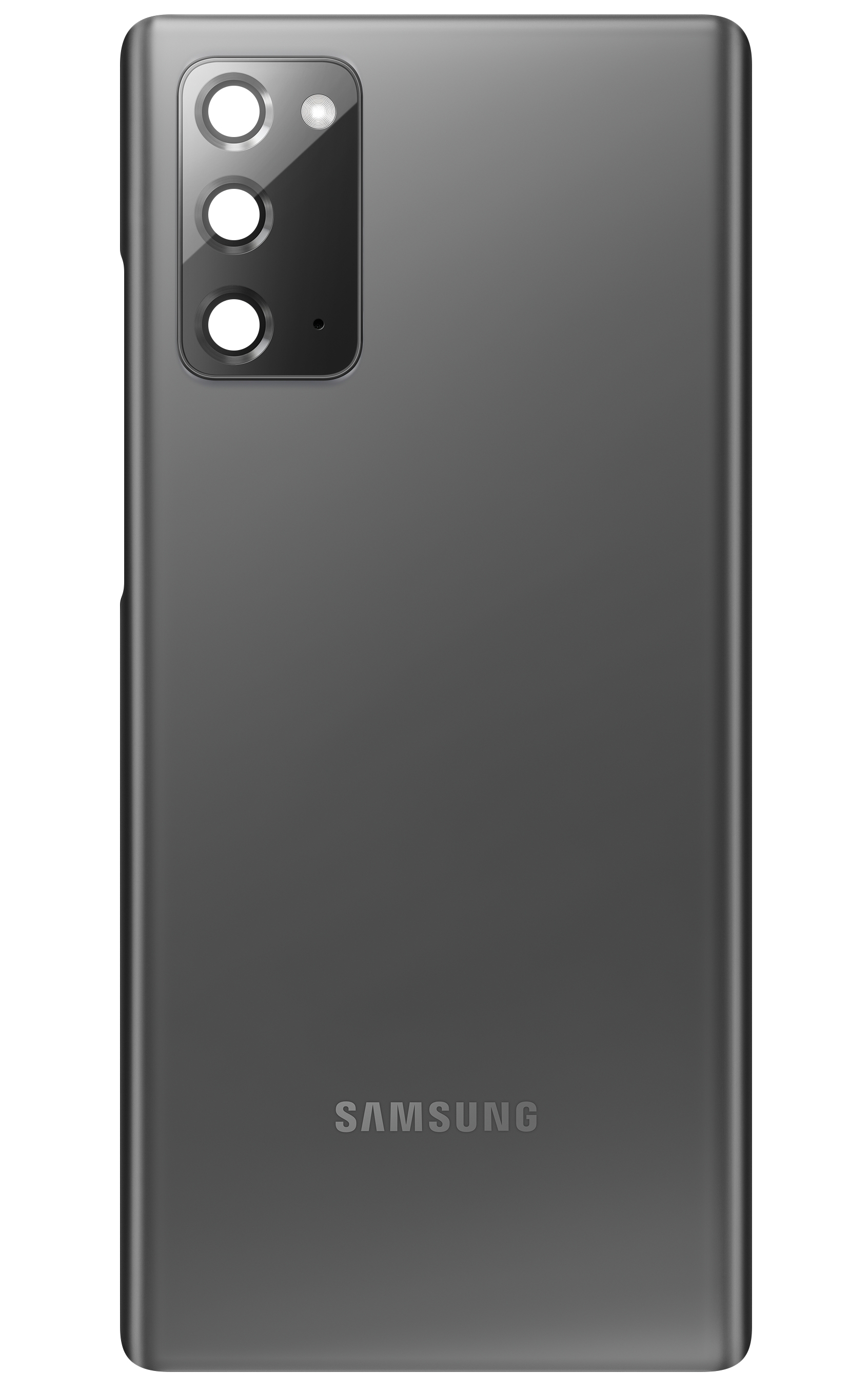 Capac Baterie - Geam Blitz - Geam Camera Spate Samsung Galaxy Note 20 5G N981, Mystic Gray, Gri, Swap 