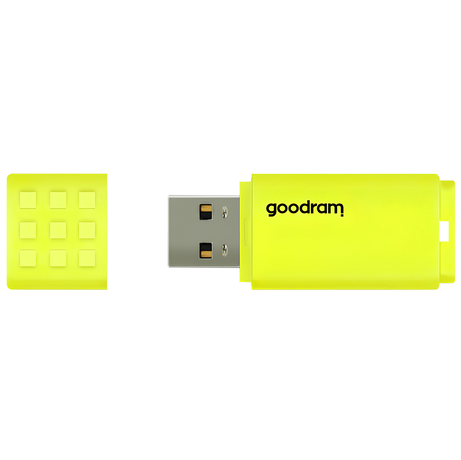 Memorie Externa GoodRam UME2, 128Gb, USB 2.0, Galbena UME2-1280Y0R11 