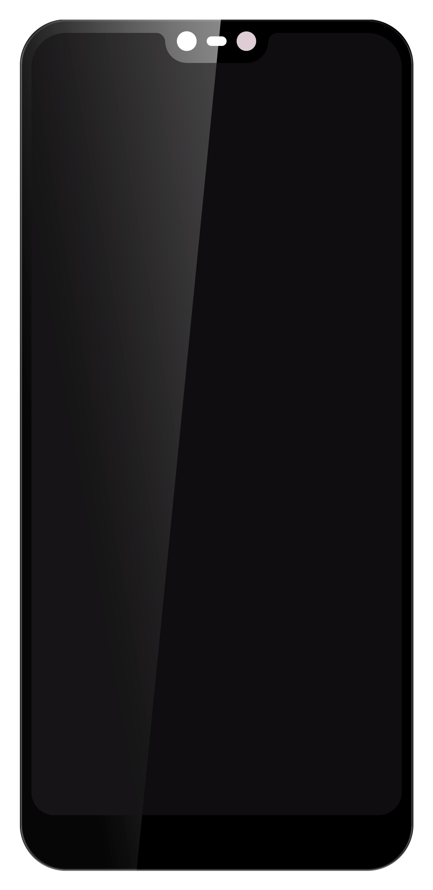 Display - Touchscreen OEM pentru Nokia 7.1, Negru 