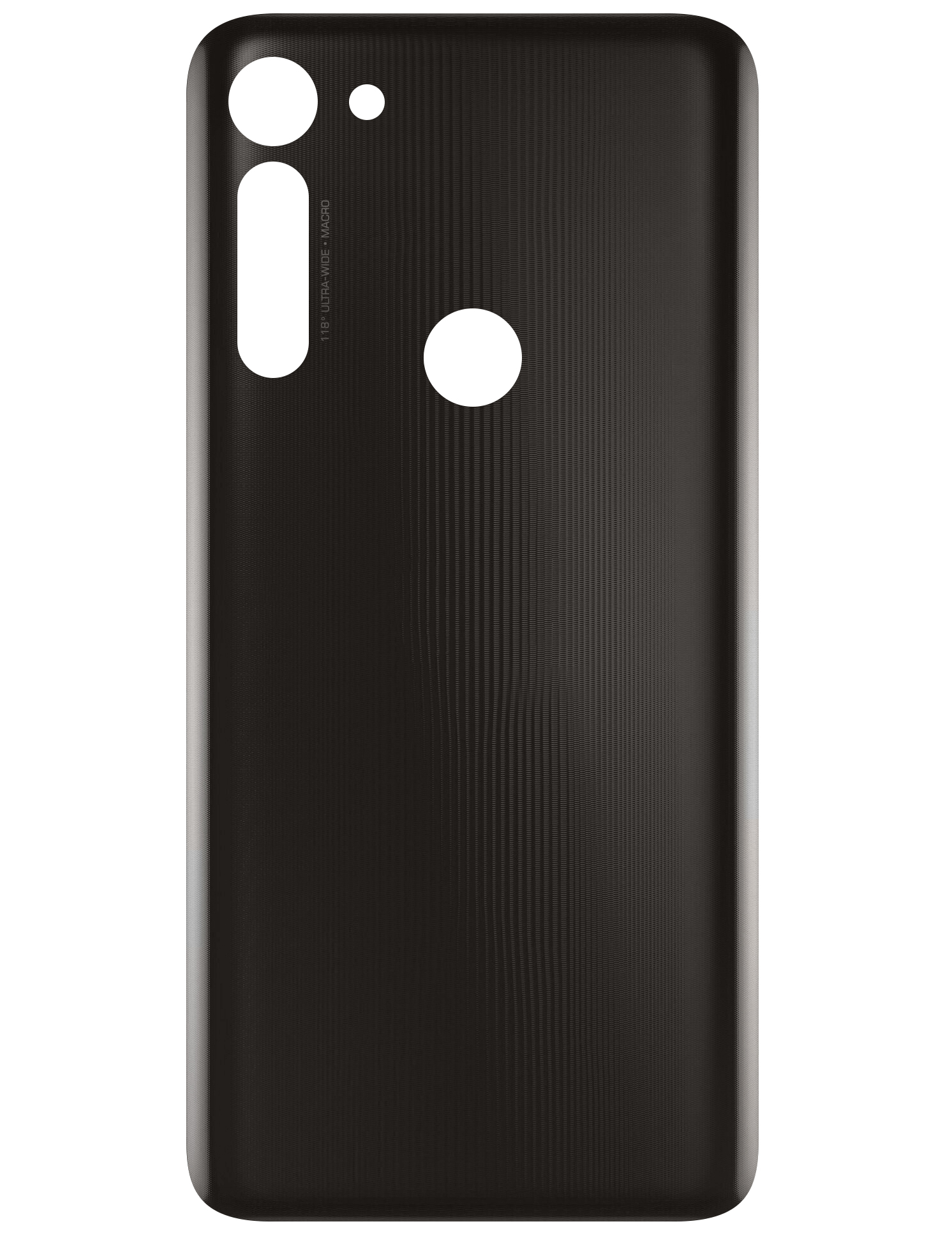 Capac Baterie Motorola Moto G8, Negru (Smoke Black), Service Pack 5S58C16145 