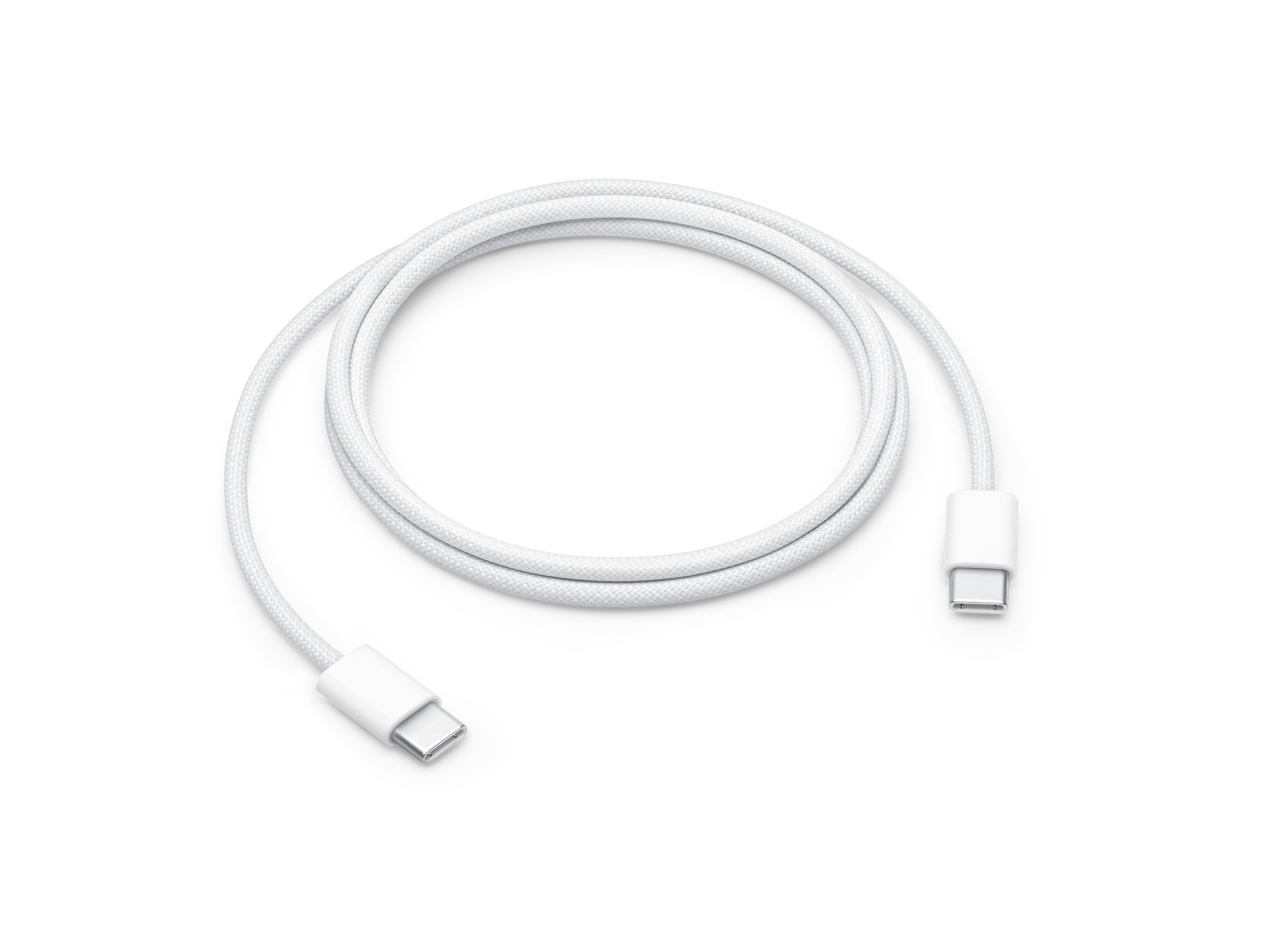 Cablu Date si Incarcare USB-C - USB-C Apple, 96W, 1m, Alb MQKJ3AM/A 