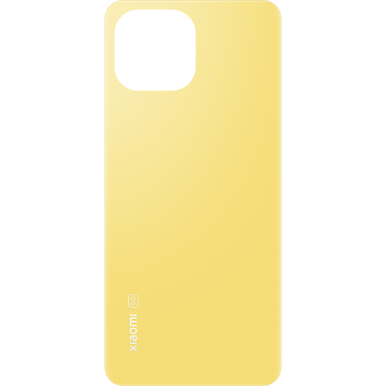 Capac Baterie Xiaomi Mi 11 Lite 5G, Galben (Citrus Yellow), Service Pack 550500011S1L 