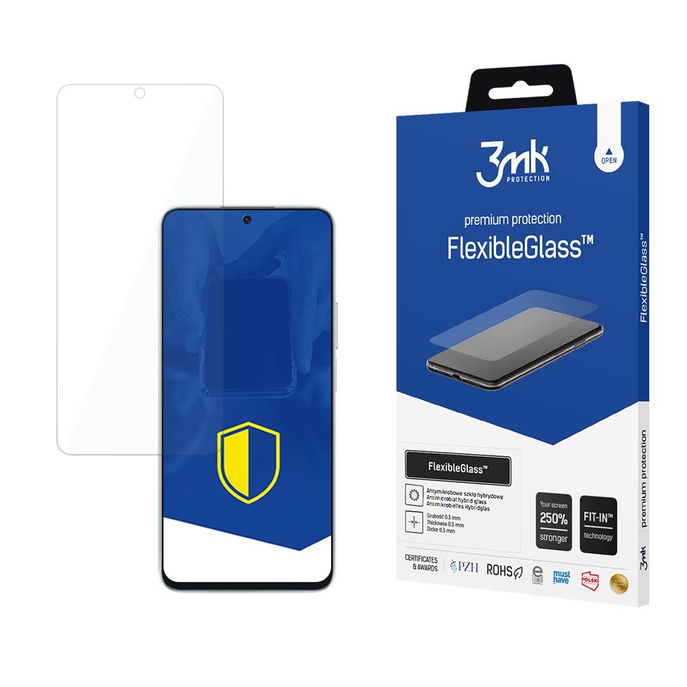 Folie de protectie Ecran 3MK FlexibleGlass pentru Honor 90 Lite, Sticla Flexibila, Full Glue 