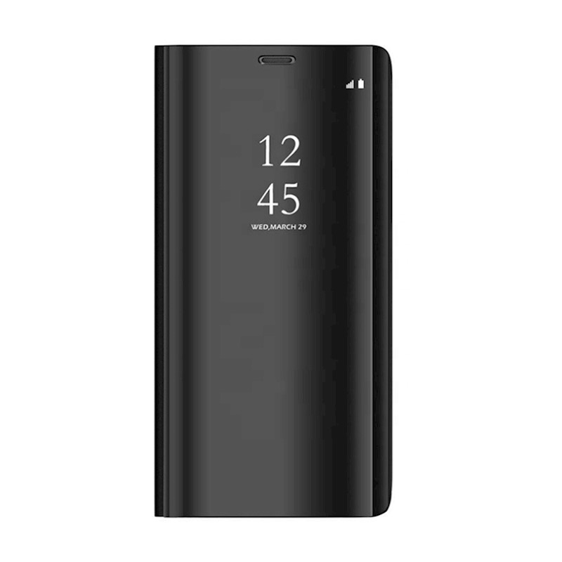 Husa pentru Samsung Galaxy A25, OEM, Clear View, Neagra 
