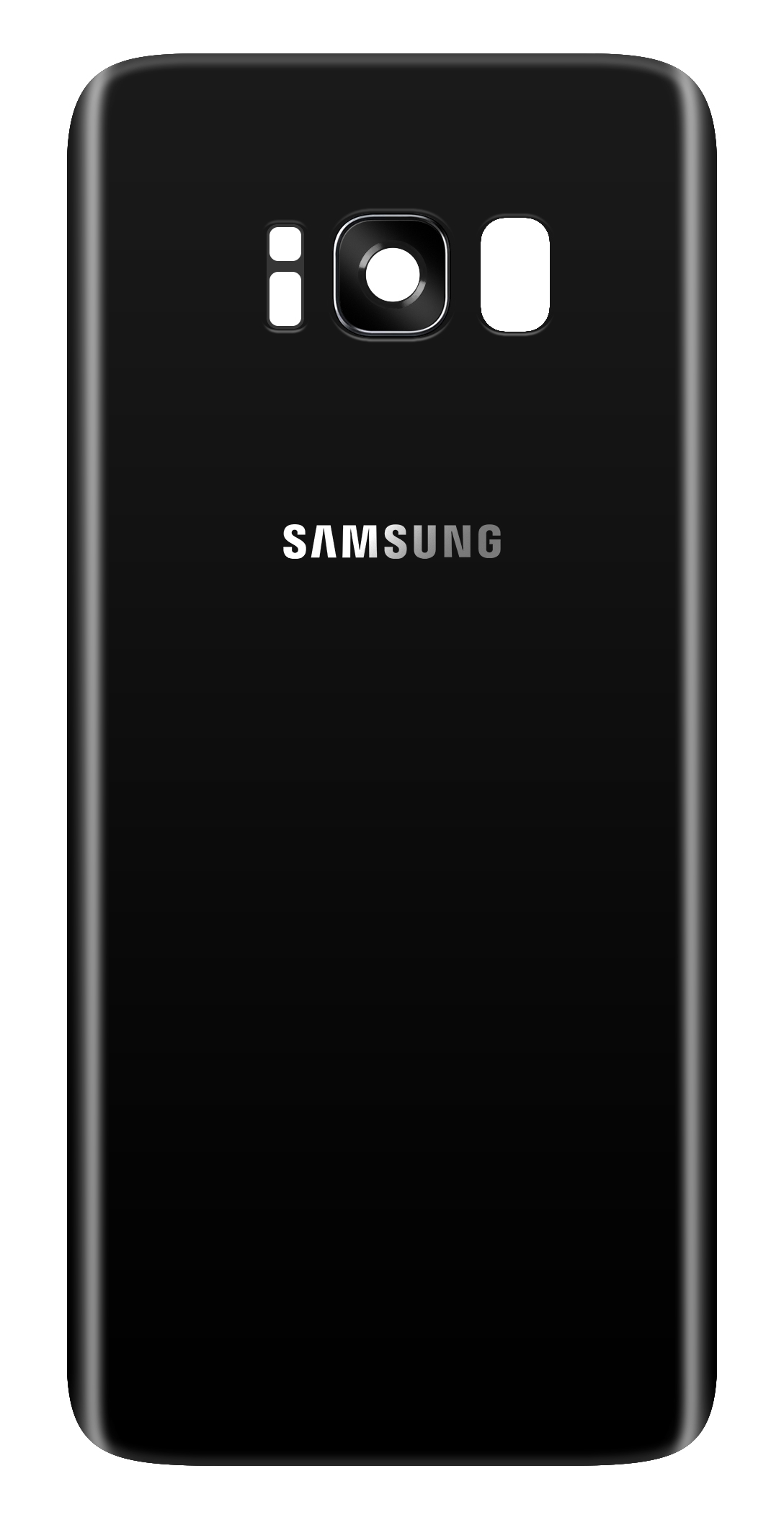 Capac Baterie Samsung Galaxy S8 G950, Negru (Midnight Black), Service Pack GH82-13962A 